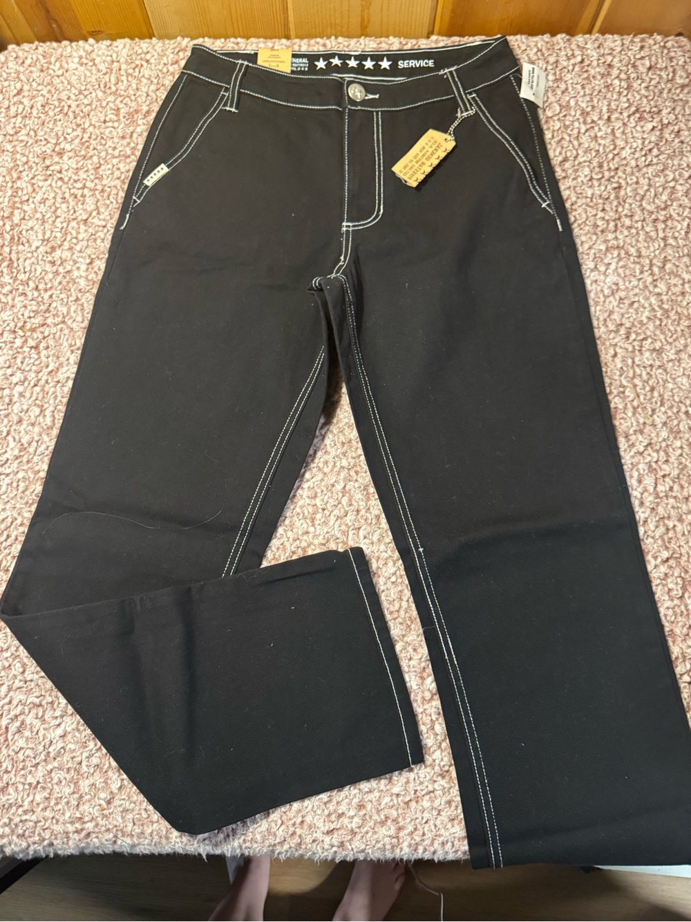 FiveStar General Black Service Pants Size 1/25